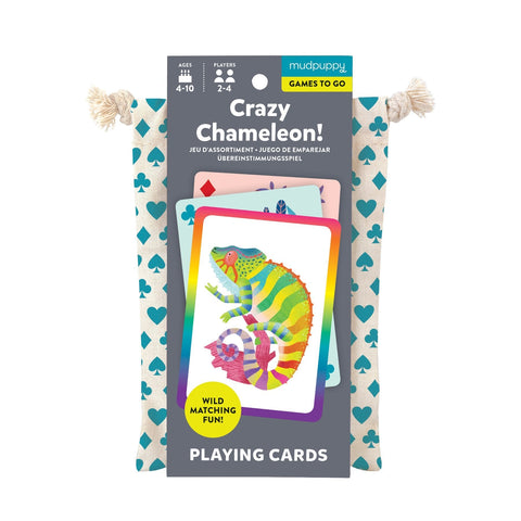 Mudpuppy Crazy Chameleon! Playing Cards