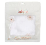 Lulujo Change Pad Cover - Daisies