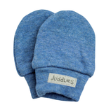 Juddlies Denim Fleck Scratch Mitts 0-3mts