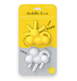 Doddle & Co. Hello Sunshine/Looks Like Rain Poppable Teethers