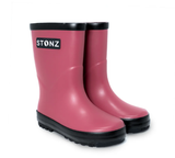 Stonz Rain Boots - Dusty Rose (Size 10T)