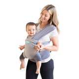 MOBY Easy Wrap Carrier - Onyx/Olive
