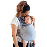 MOBY Easy Wrap Carrier - Onyx/Olive