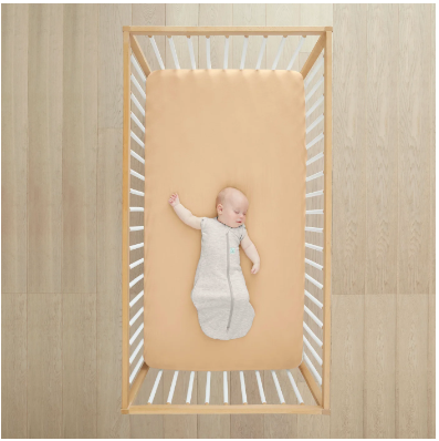 Ergopouch Cot - Fitted Sheet - Wheat (Crib)