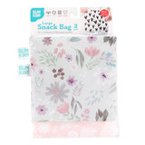 Bumkins Reusable Snack Bags 2pk - Floral