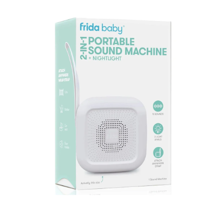 Fridababy 2-in-1 Portable Sound Machine & Nightlight