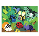 Mudpuppy Beetles & Bugs Fuzzy Puzzle