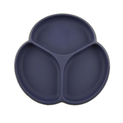 Glitter & Spice SILICONE SUCTION PLATE - MIDNIGHT BLUE