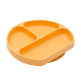 Bumkins Silicone Divided Grip Dish - Tangerine