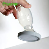 Silicone Breast Pump with Suction Base & Silicone Cap Combo 150 ml