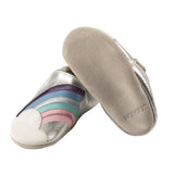 Robeez Soft Sole Slippers - Hope Silver