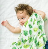 Tiny Twinkle Kaffle Swaddle Blanket - Cacti
