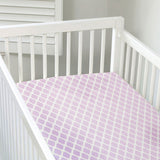 Kushies Flannel Fitted Crib Sheets - Solids