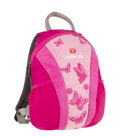 LittleLife Daysack with Rein - Butterfly