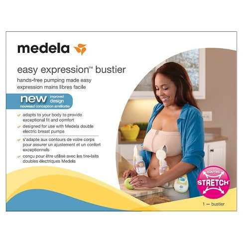 Medela Easy Expression Bustier- Nude - Active Baby Canadian Online