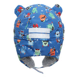 Flapjackkids Trapper Hat - Monsters Blue