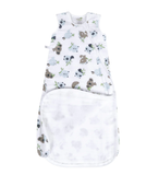 Perlimpinpin Cotton muslin sleep bag 0.7 Tog- Animals