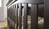 Pali Torino Full Panel Forever Crib + Double Dresser - Mocacchino