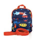 Penny Scallan Mini Backpack with Rein - Anchors Away