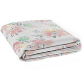 Kushies Dream Percale Cotton Fitted Sheet - Flowers