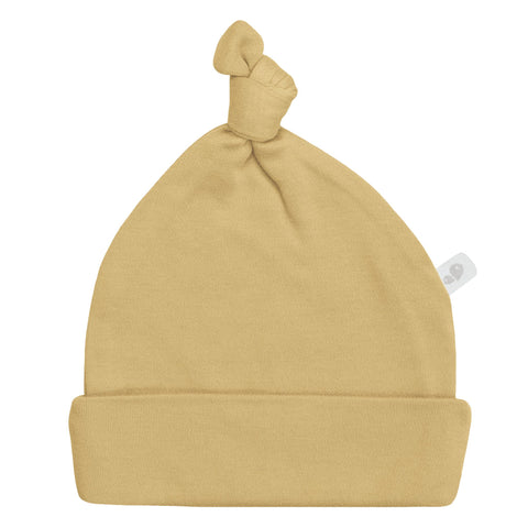 Perlimpinpin Bamboo knotted hat - Curry Yellow