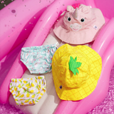 Zoocchini Swim Diaper & Sun Hat Set - Pineapple