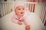 Juddlies Cotton Sleeper - Pink Fleck