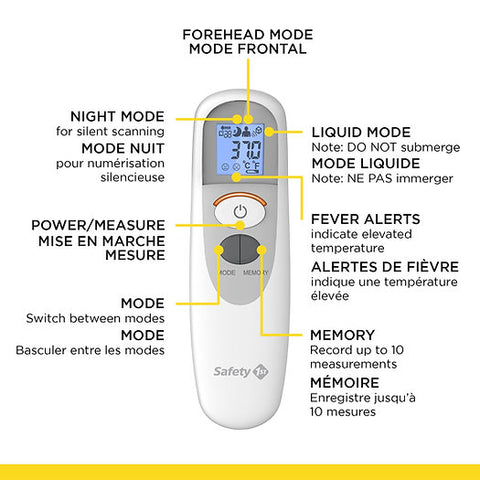 Safety 1st Simple Scan Forehead Thermometer