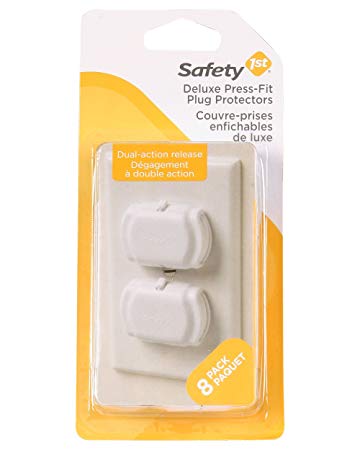 Deluxe Press Fit Outlet Covers - 8 pack