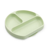 Bumkins Silicone Grip Dish - Sage Green