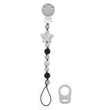 Kushies Silibeads Pacifier Clip - STAR