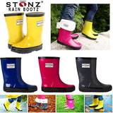 Stonz Fleece Rain Boot Liners - Black
