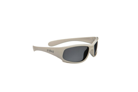 Stonz Kid Sport Sunglasses - Glossy - White 2-6yrs