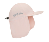 Stonz Flap Cap - Haze Pink (1-3 years)