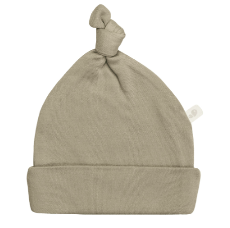 Perlimpinpin Bamboo Knotted Hat - Taupe