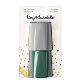 Tiny Twinkle Silicone Training Cup 2pk - Olive/Grey