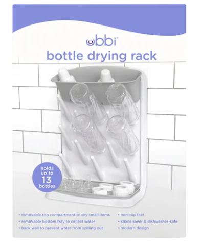 Ubbi vertical bottle drying rack