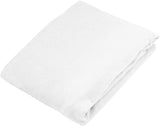 Kushies Bassinet Fitted Sheet - White Flannel