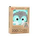 Zoocchini Terry Hooded Bath Towel - Harriet Hedgehog 0-18M
